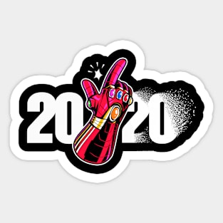 2020 snap Sticker